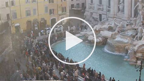 webcam trevi brunnen|Webcam Rom: Trevi